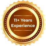 11+ Years of Experience